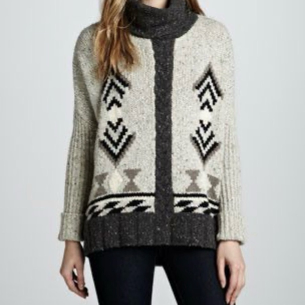 Autumn Cashmere Chunky Turtleneck